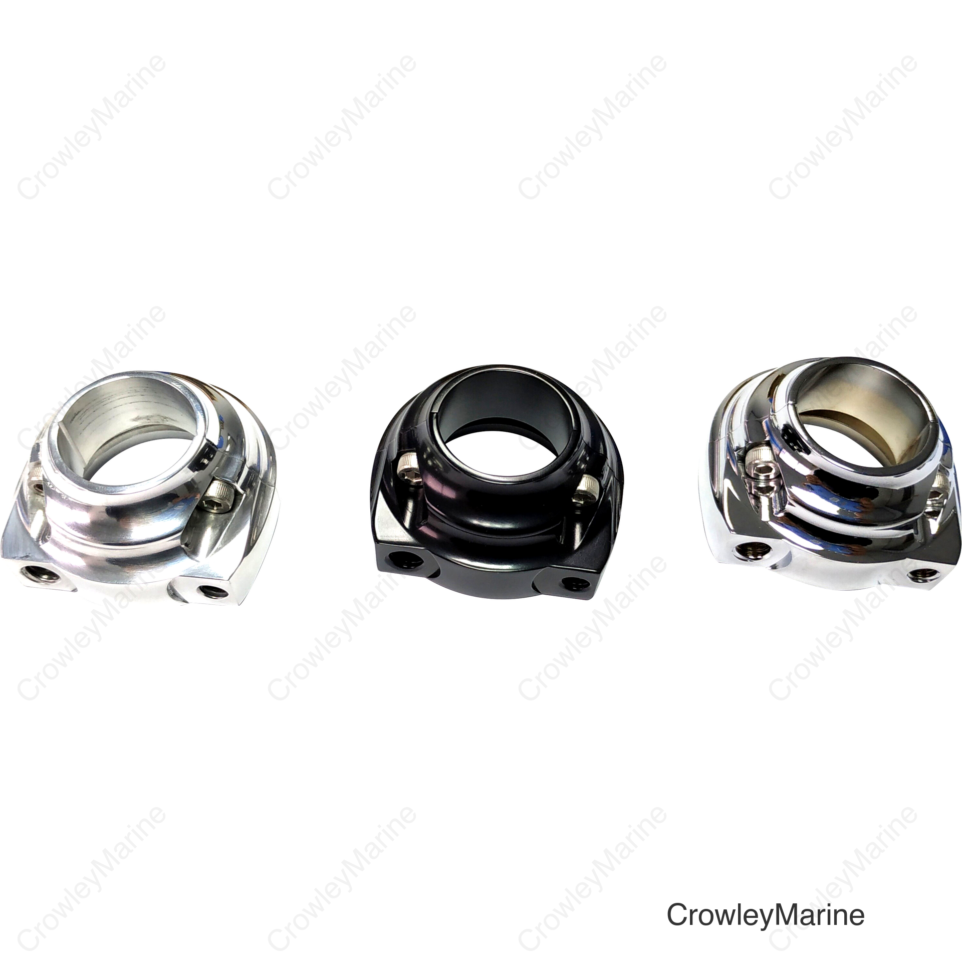 THROTTLE CLAMP DOUBLE CABLE SCREW IN STYLE BLACK