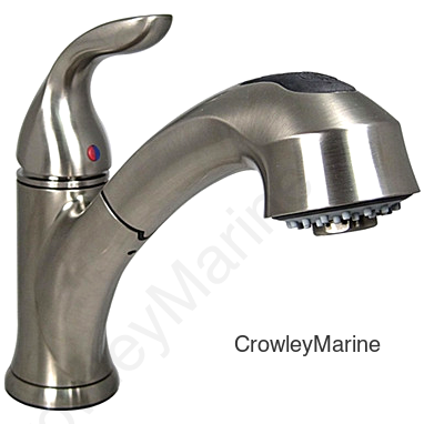KITCHEN FAUCET, 8" PULL OUT HYBRID, 1 LEVER, CER (RV0000664)