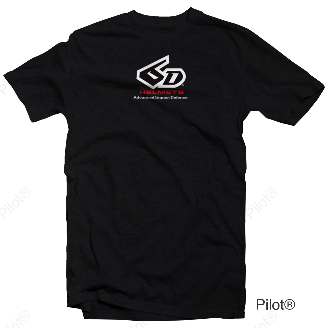 6D Classic Logo T-Shirt - Black - 2XL