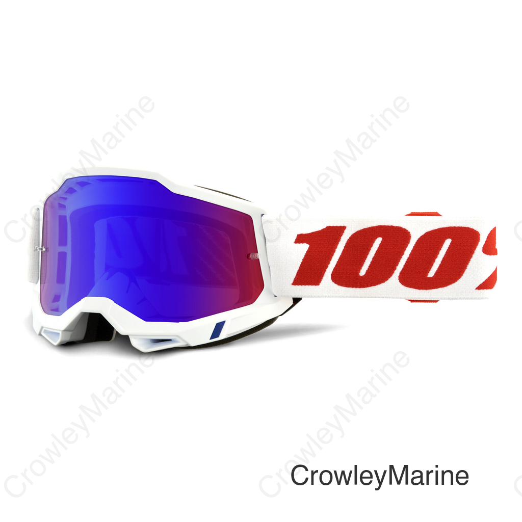ACCURI 2 GOGGLE PURE MIRROR RED/BLUE LENS