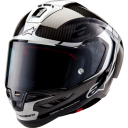 Supertech R10 Helmet - Element - Carbon/Silver/Black - Large thumbnail-1