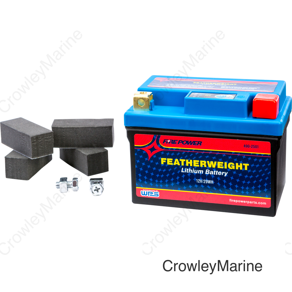 FEATHERWEIGHT LITHIUM BATTERY 150 CCA HJTZ7S-FP-IL 12V/29WH