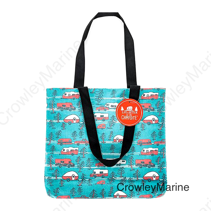 Camco 53269 Tote Bag, Teal, RV Sketch