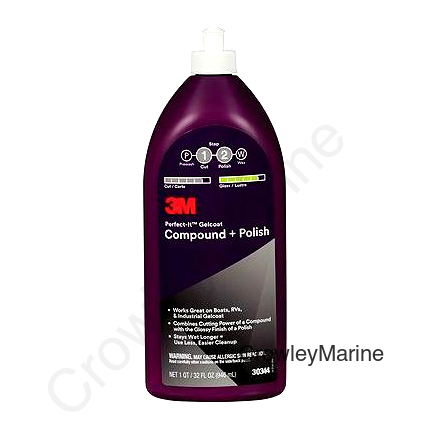 3M™ 30344 Perfect-It™ Gelcoat Compound + Polish, Quart