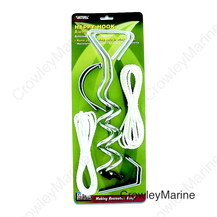 Valterra A30-0200 Happy Hook RV Awning Tie Down Set