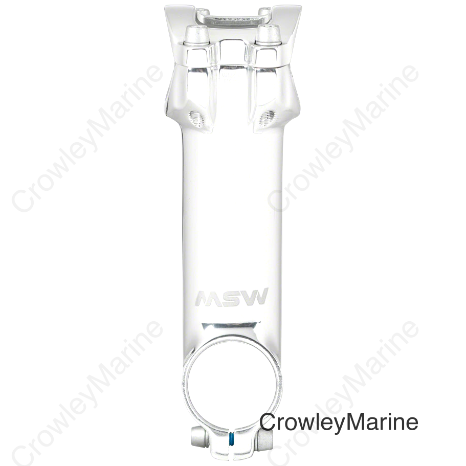 MSW 17 Stem - 110mm 31.8 Clamp +/-17 1 1/8 Aluminum Silver