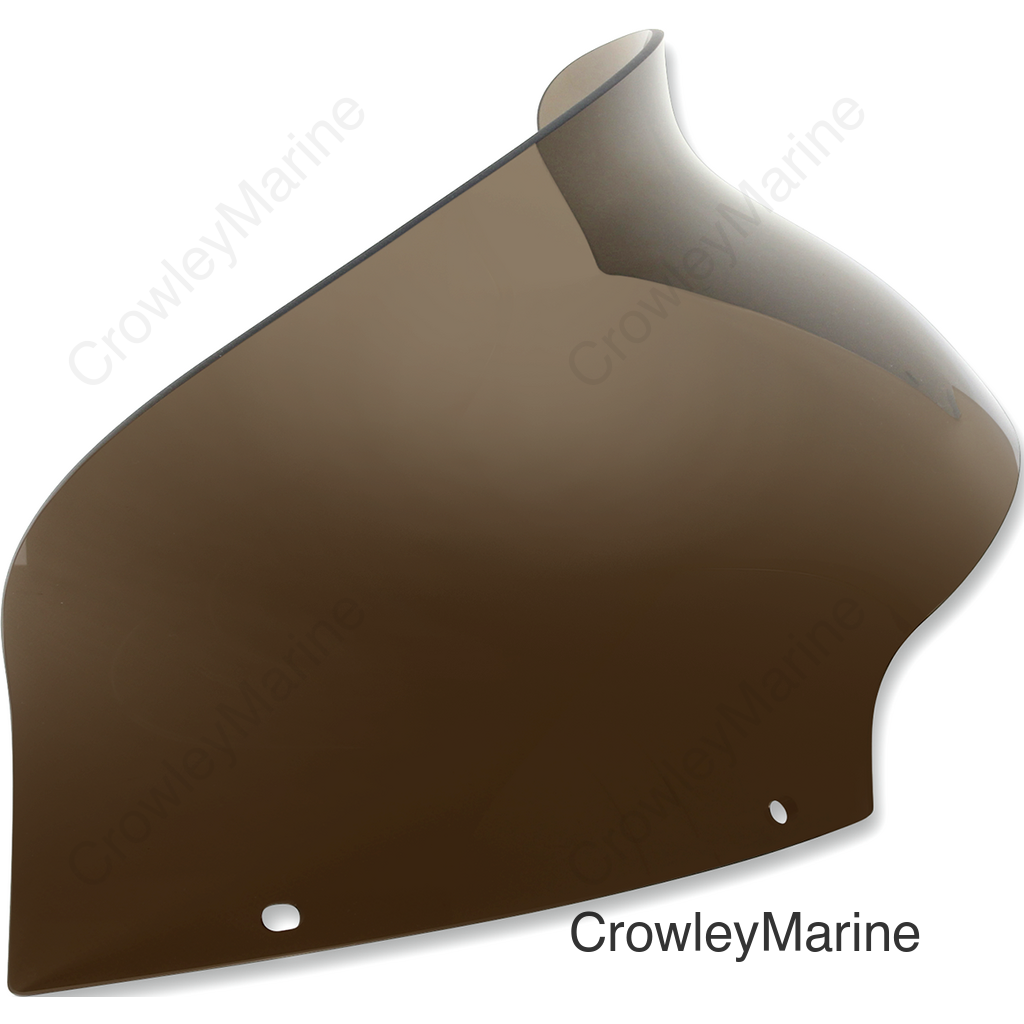 Spoiler Windshield - 5-1/2" - Smoke - FLTR