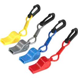 WHISTLE W/CLIP RED
