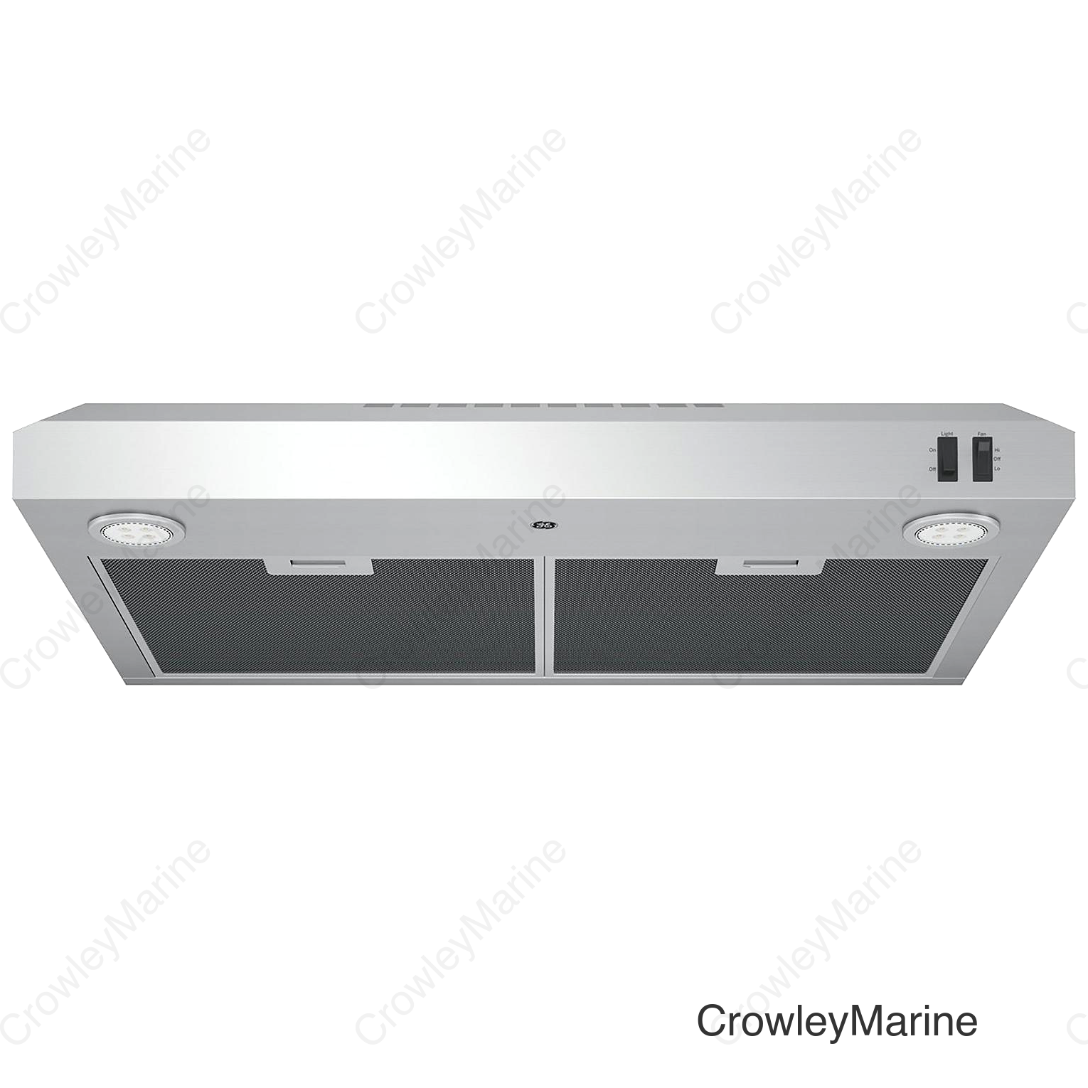 GE JVXR22SPSS Under The Cabinet Range Vented Hood