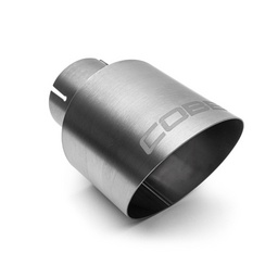 Cobb Volkswagen GTI MK7/MK7.5/MK8 Brushed Titanium Tip Kit thumbnail-4