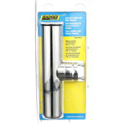 Seachoice Clamp-On Fishing Rod Holder, 9 in., Stainless Steel thumbnail-3