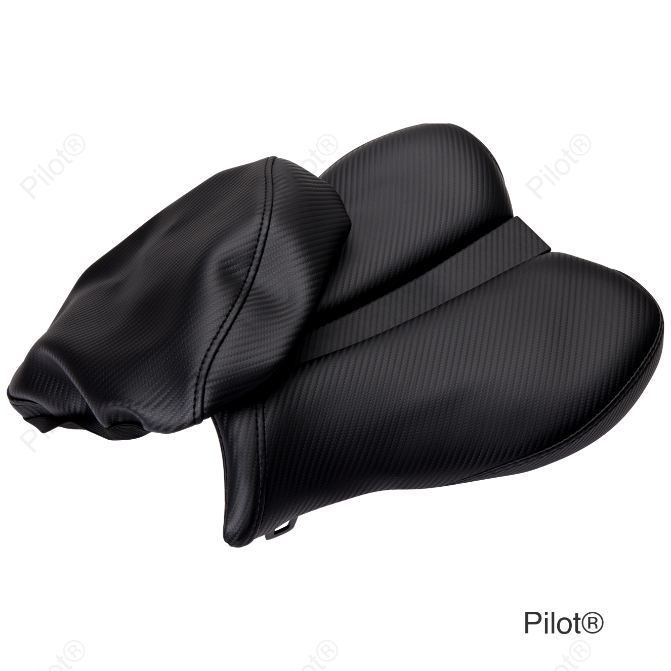 Gel Channel™ Track Carbon Fiber Sport Seat - Black - GSXR 1000