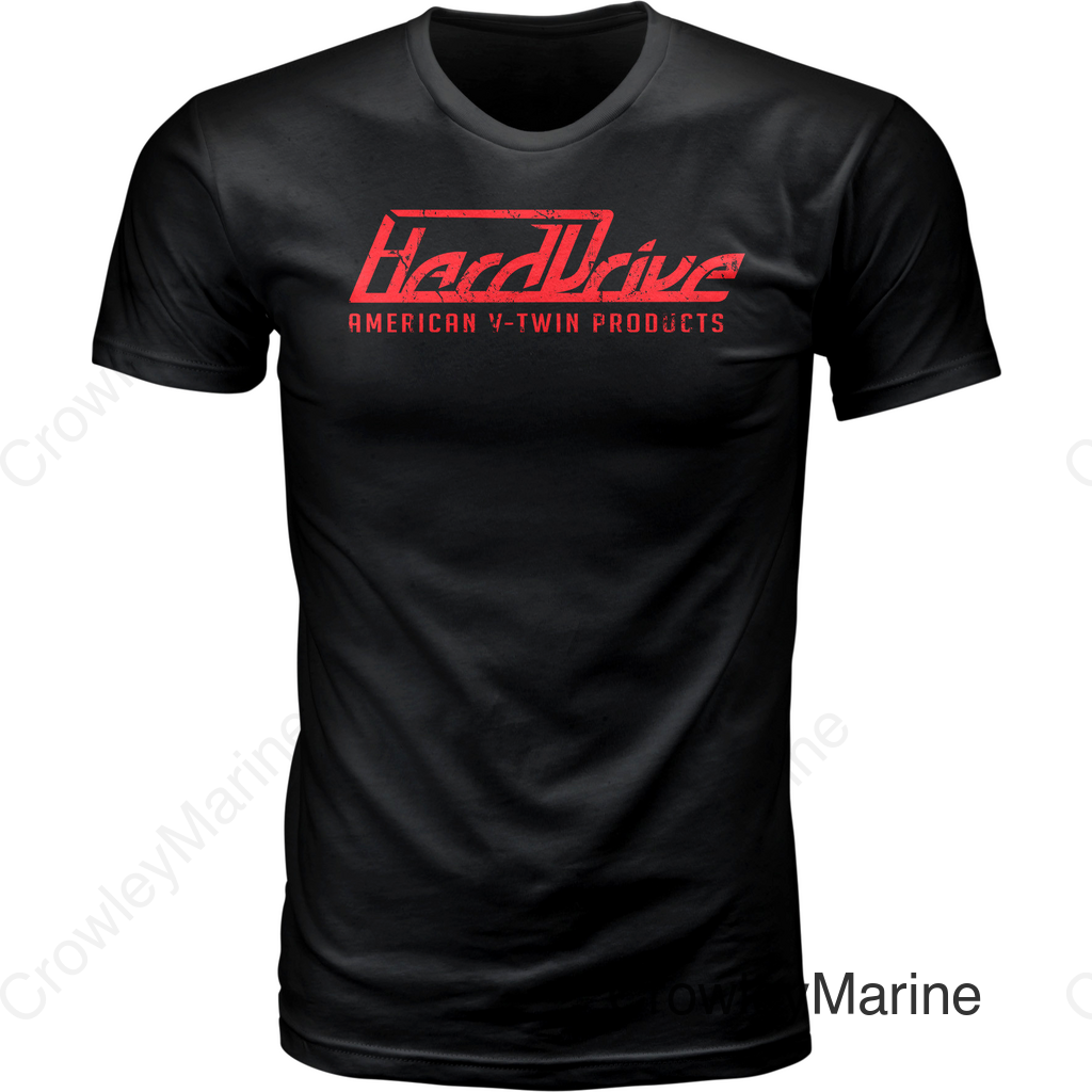 T-SHIRT BLACK/RED XL