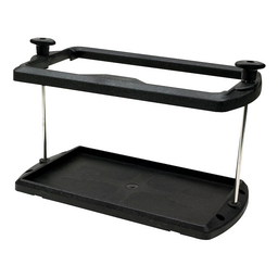 Seachoice USCG-Approved Premium Marine Group 24 Series Hold-Down Battery Tray, Black thumbnail-3