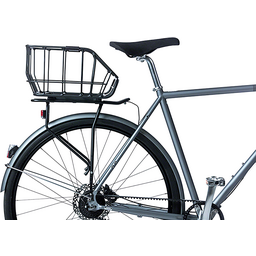 Basil Portland Rear Basket - MIK Mount Aluminum Black