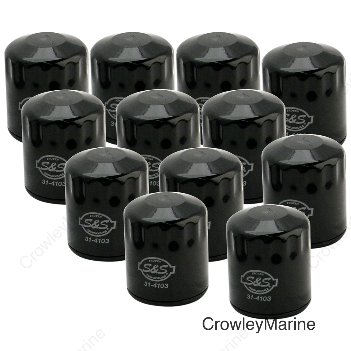 Oil Filters - Black - 12-Pack
