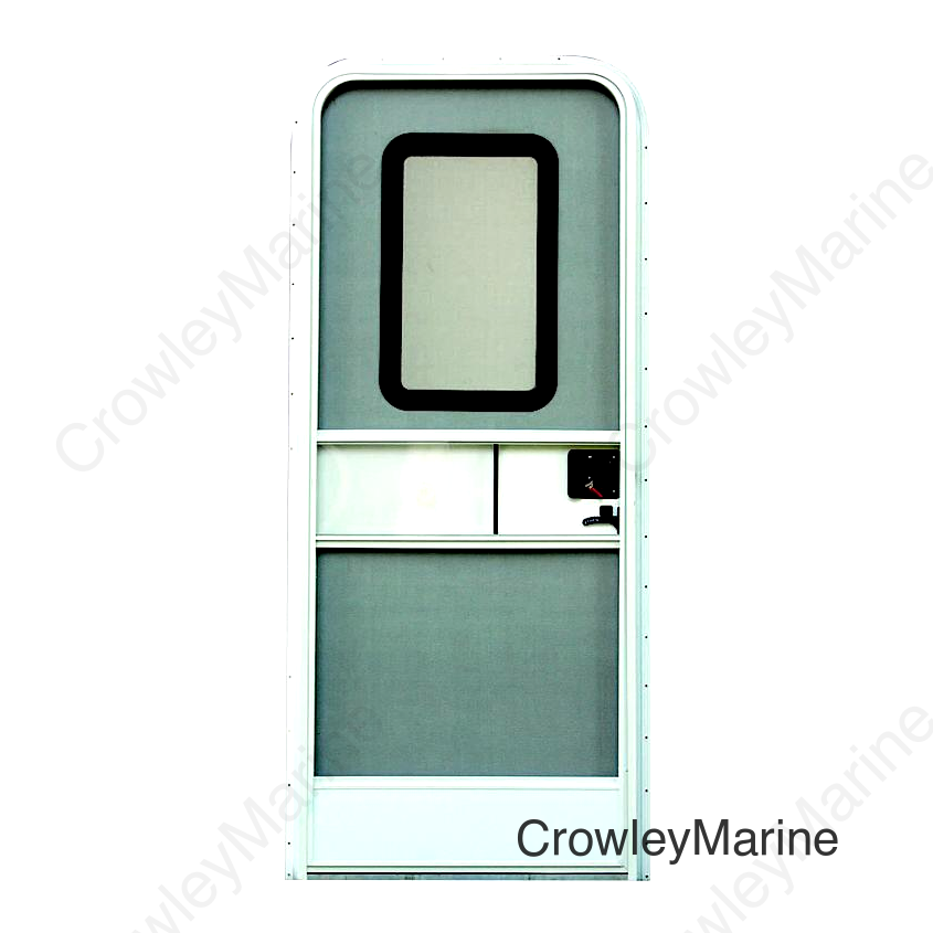 AP Products 015217709 RH RV Entrance Doors, 26 x 72, Radius Style