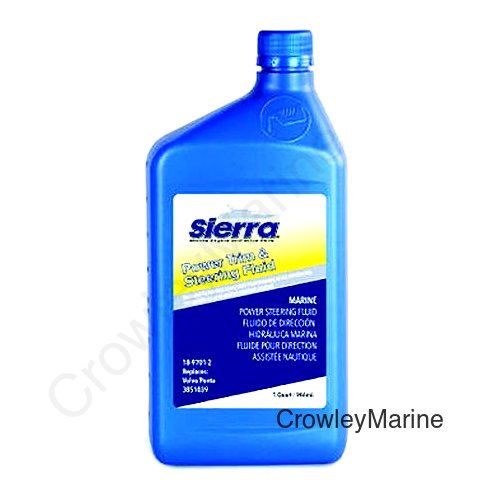 Sierra 97012 Power Trim & Steering Fluid, Qt.