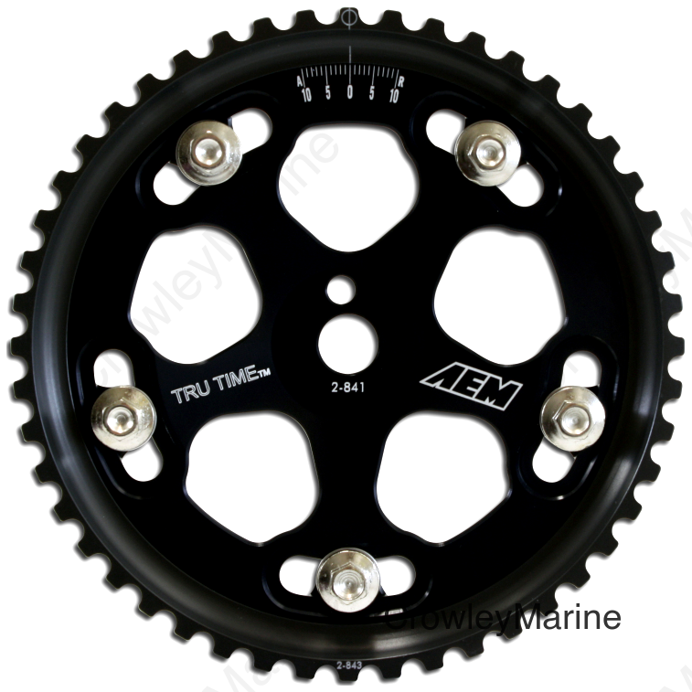 AEM Evo 8 & IX Black Tru-Time Cam Gear
