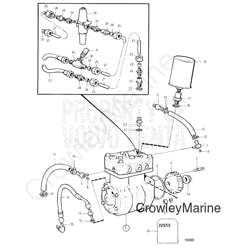 Nipple(V2) - Volvo Penta (354141)