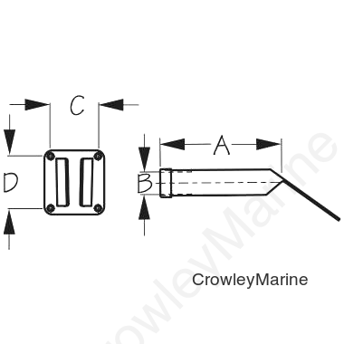 MOUNTING PLATE FOR 325190 (325199-1)