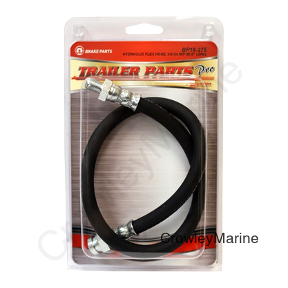 Hydraulic Flex Hose, 20.5" Long, 3/8-24 M/F (261806)