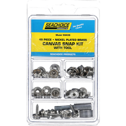 Seachoice 49-Piece Canvas Snap Kit with Tool, for Boat Covers and Canvas Covers thumbnail-1