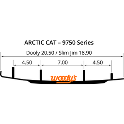 Slim Jim® Dooly™ Runner - 6" - 60° thumbnail-2