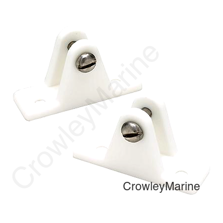 Deck Hinge - White