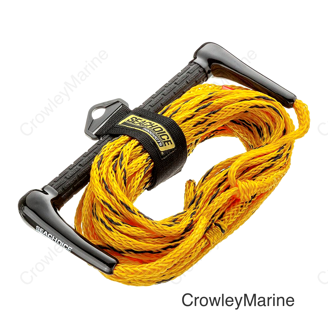 Seachoice Water Ski Rope, 75 Ft. Long, 12 In. Handle w/ Textured Rubber Grip