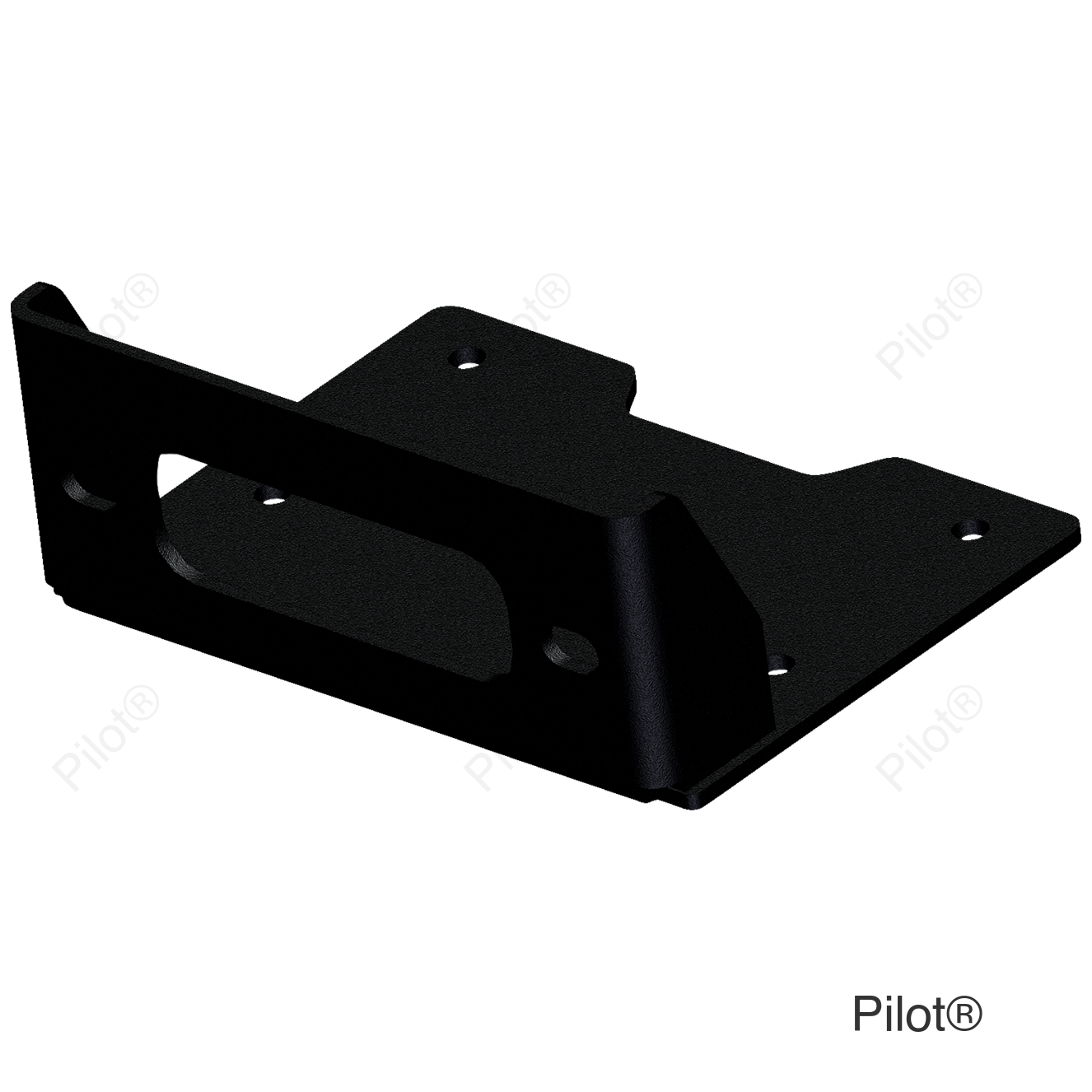Winch Fairlead Mount - Wide - HD