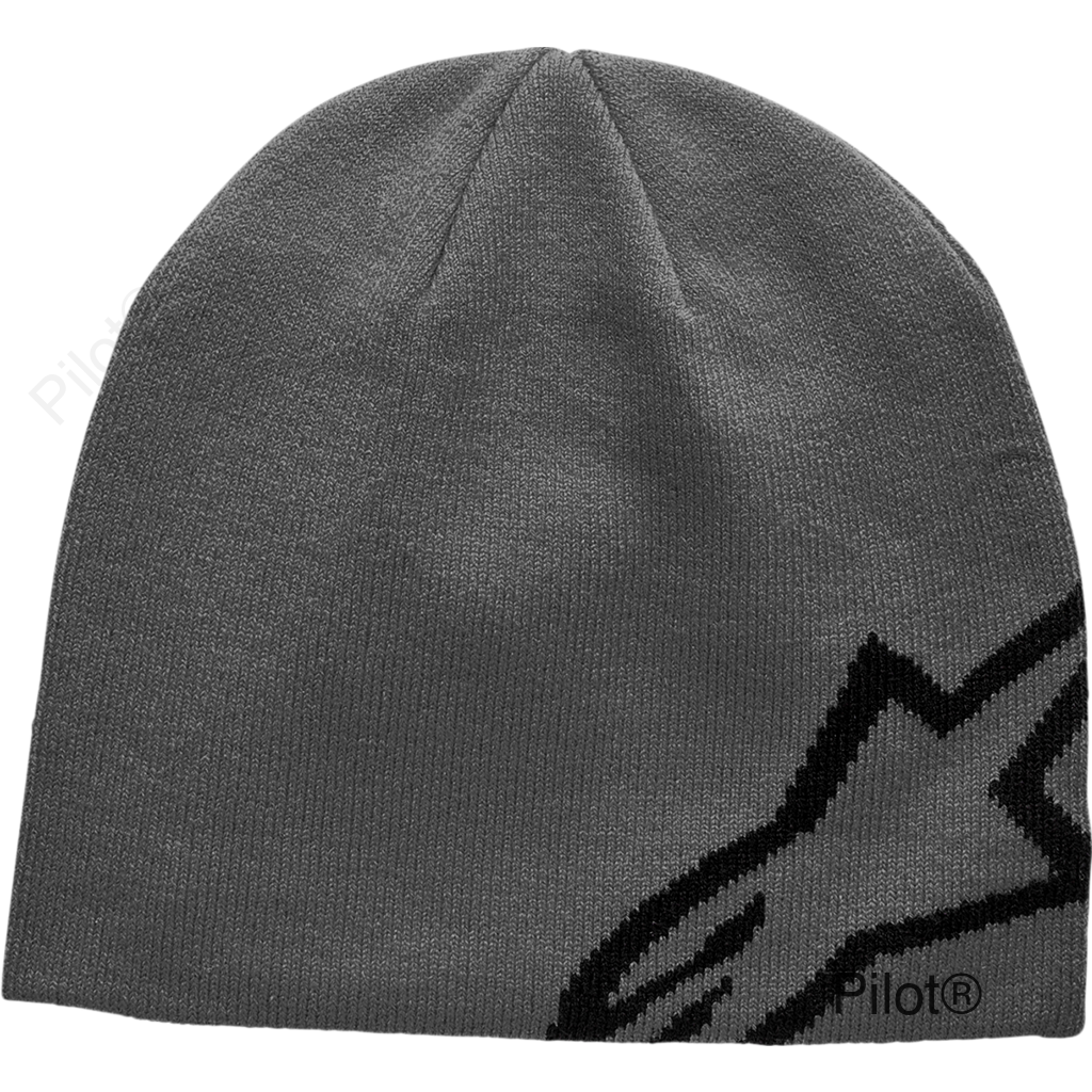 Corp Shift Beanie - Heather Charcoal/Black - One Size