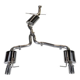 AWE Tuning Audi 8R Q5 2.0T Touring Edition Exhaust - Polished Silver Tips