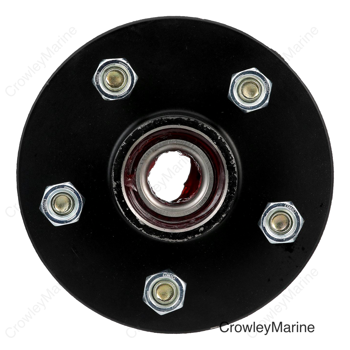 Seachoice Trailer Wheel Hub, 1-3/8 in. X 1-1/16 in. Axle, 5 Lug, Pregreased