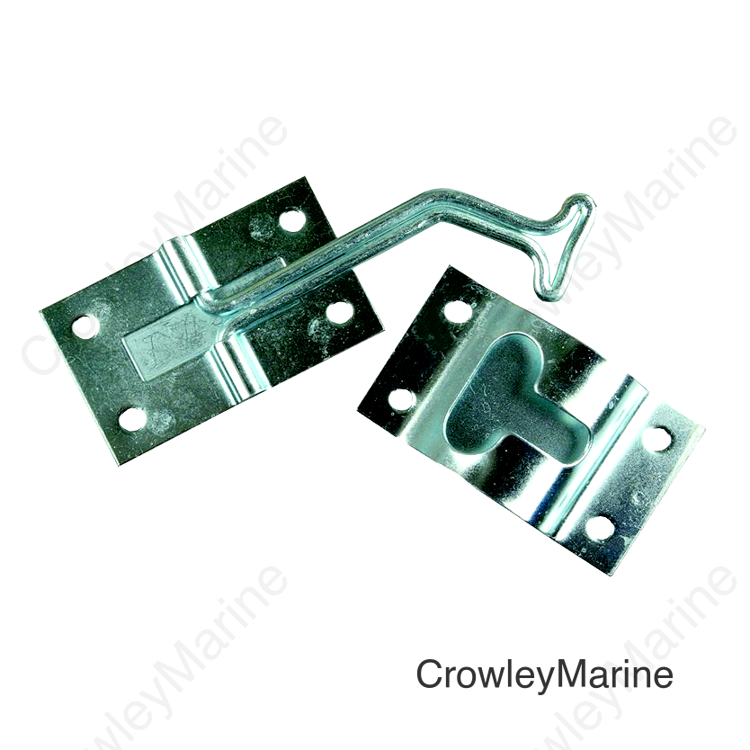 JR Products 45° T-Style Door Holder, Metal