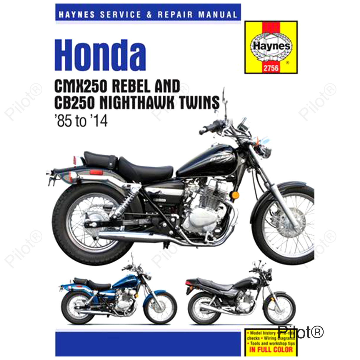 Manual - Honda Rebel/Nighthawk '85-'16