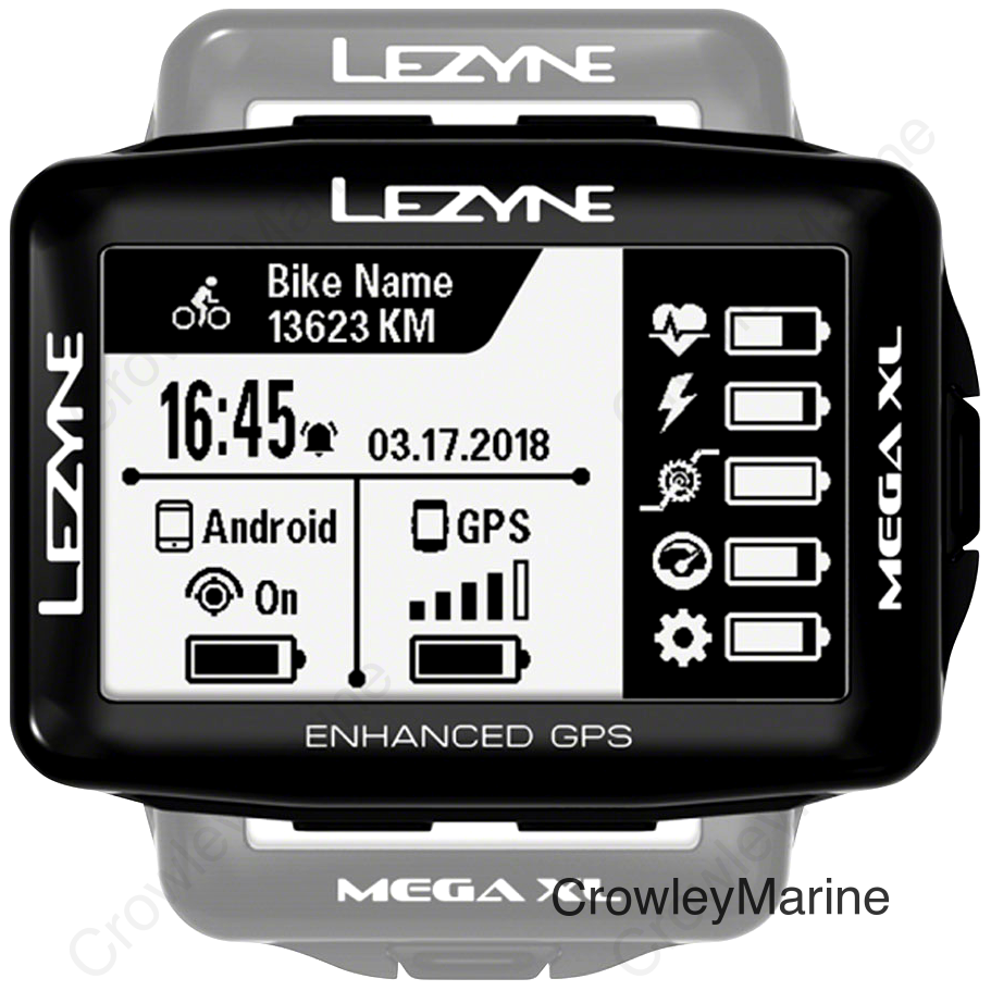 Lezyne Mega XL GPS HR Computer