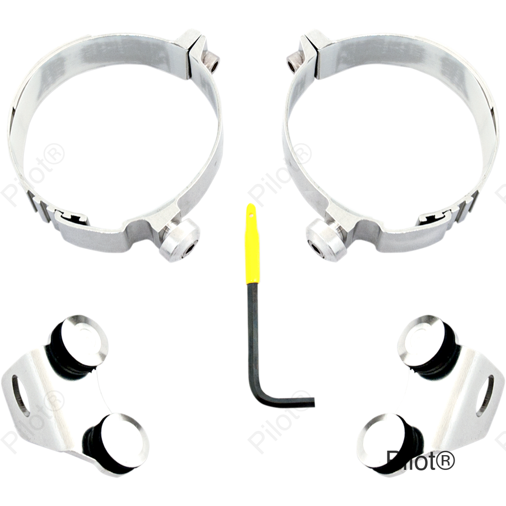 Fork Cover - Hardware Kit - Polished