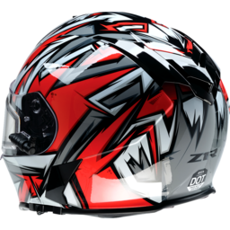 HELMET WARRANT NEURON RD/WH LG thumbnail-4