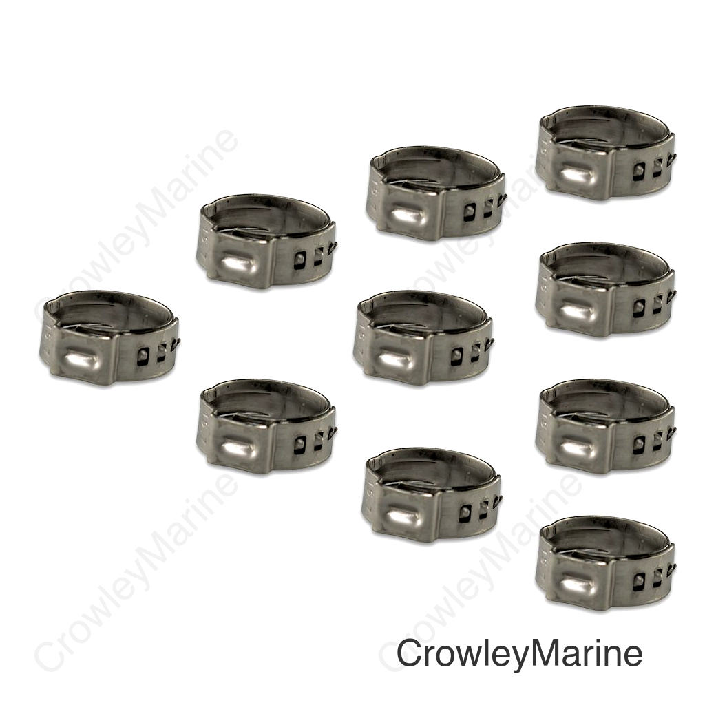 Sierra 1891339 Oetiker Clamp 5/8", 10/bag