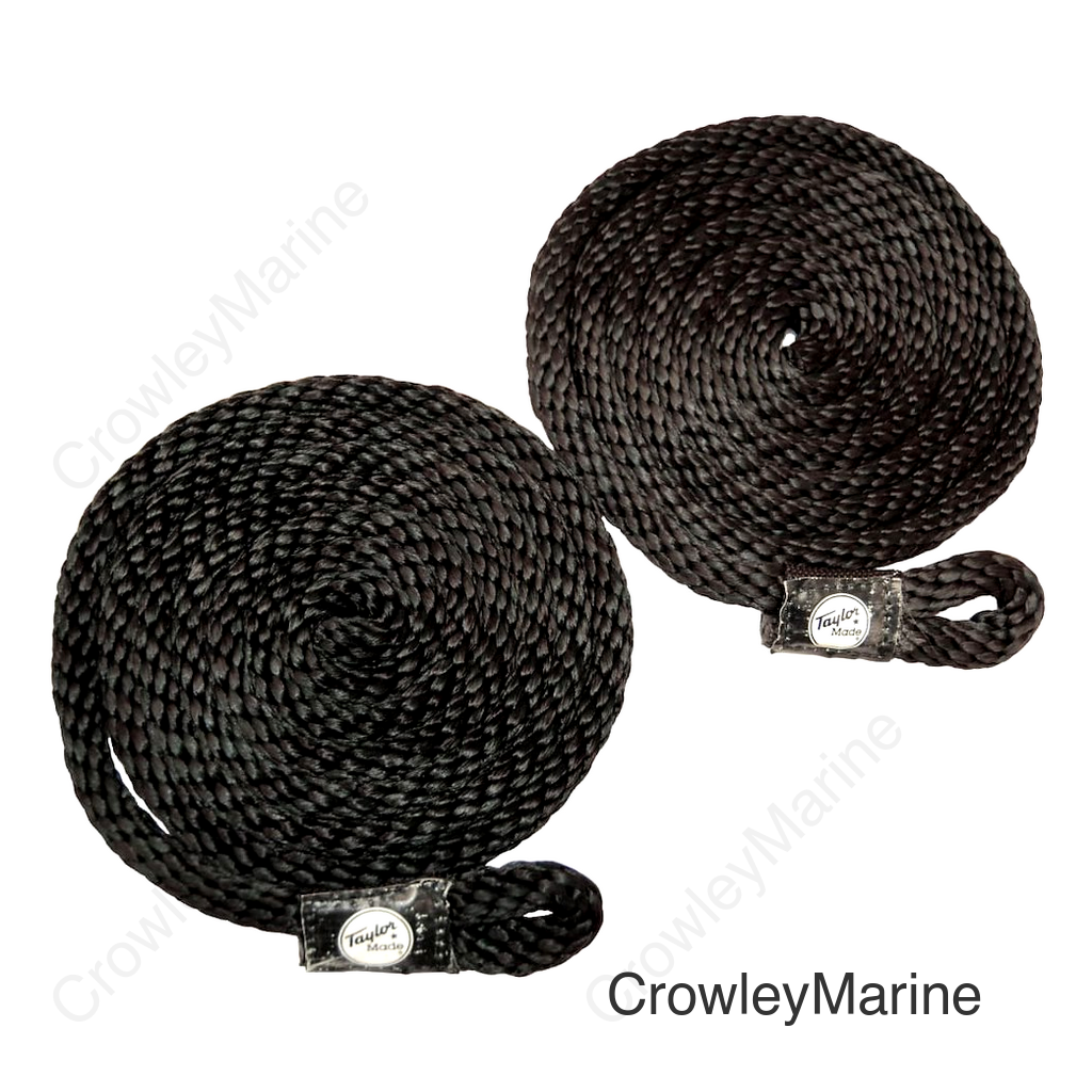 3/8" X72" BRAIDED ROPE   BLACK (11313)