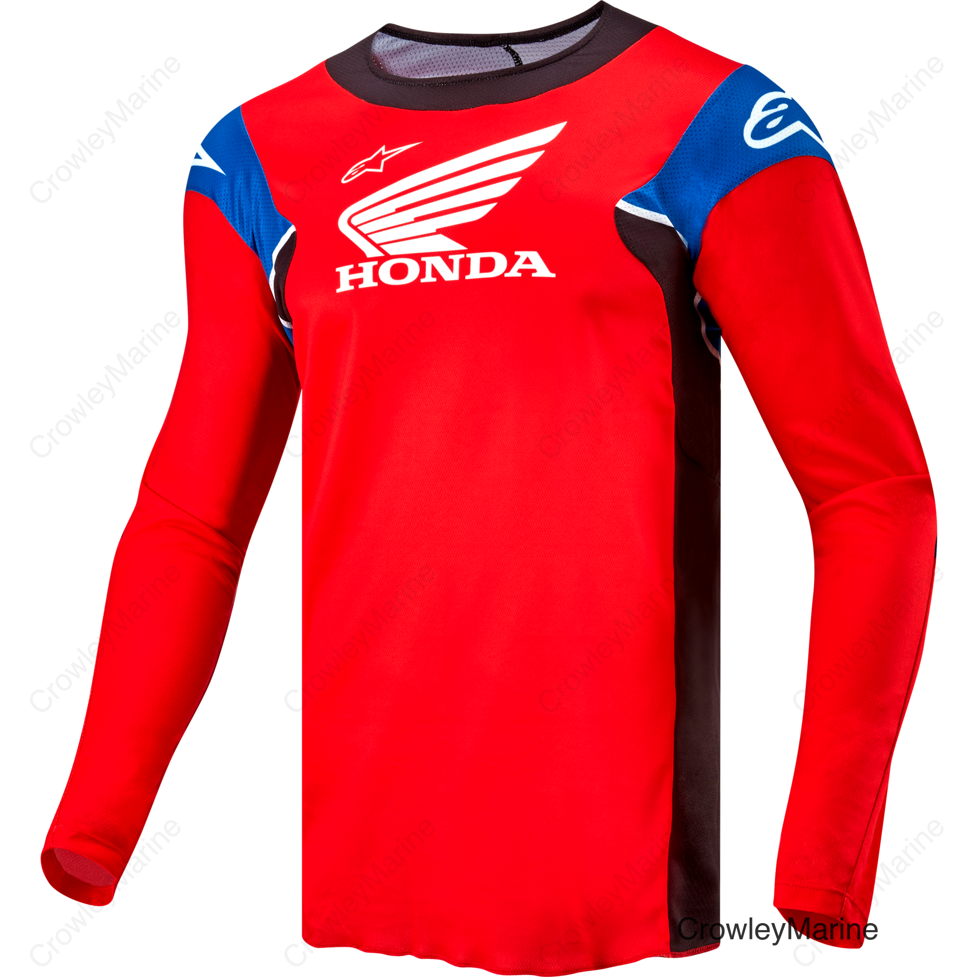 HONDA RACER ICONIC JERSEY BRIGHT RED/BLACK/WHITE XL