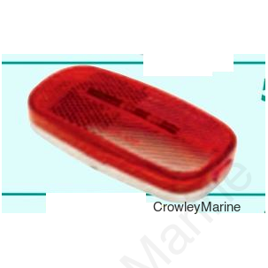 4X2 RED MRKR LIGHT 9 DIOD