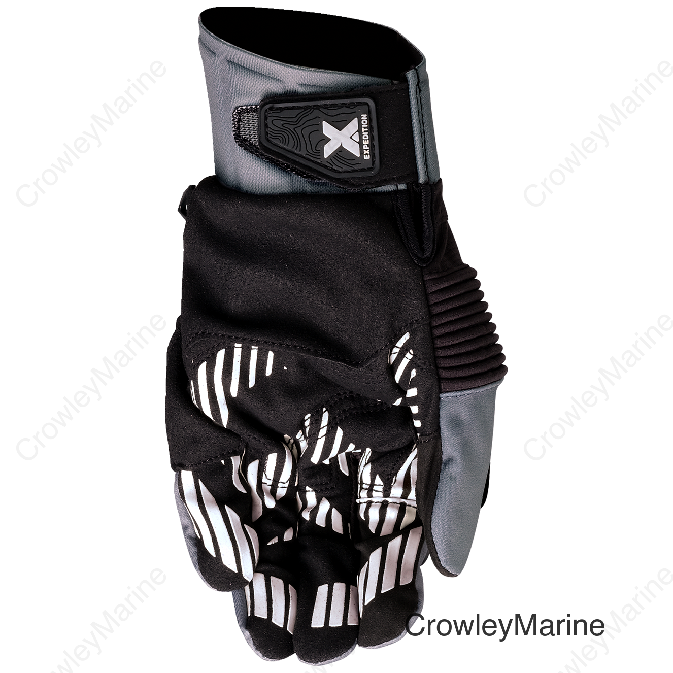 GLOVE EXPEDITION BLACK/GRAY MD