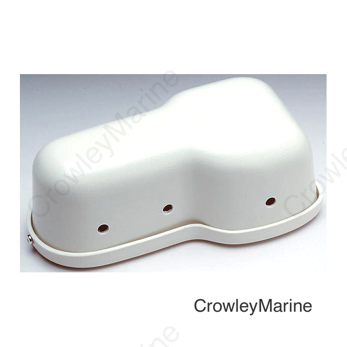 Marinco MRV Plastic Wiper Motor Cover, White