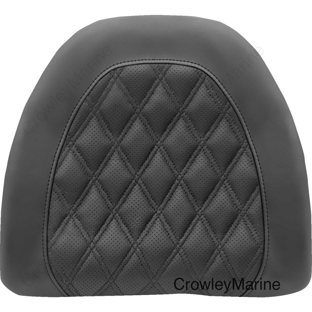 Tour-Pak® Backrest Pad Cover - Lattice Stitched - Black