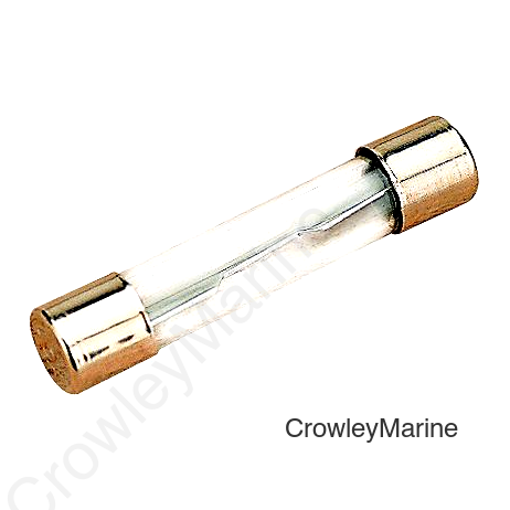 Sea-Dog 4441301 AGC Glass Tube Fuse, 30 Amp, 5/Card