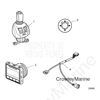 Control Knob(V2) - Volvo Penta (22862207)