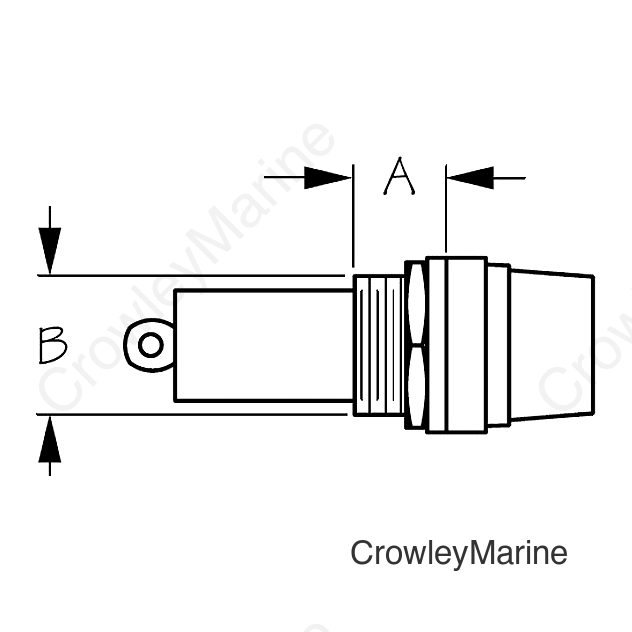 FUSE HOLDER W/SCREW ON CAP