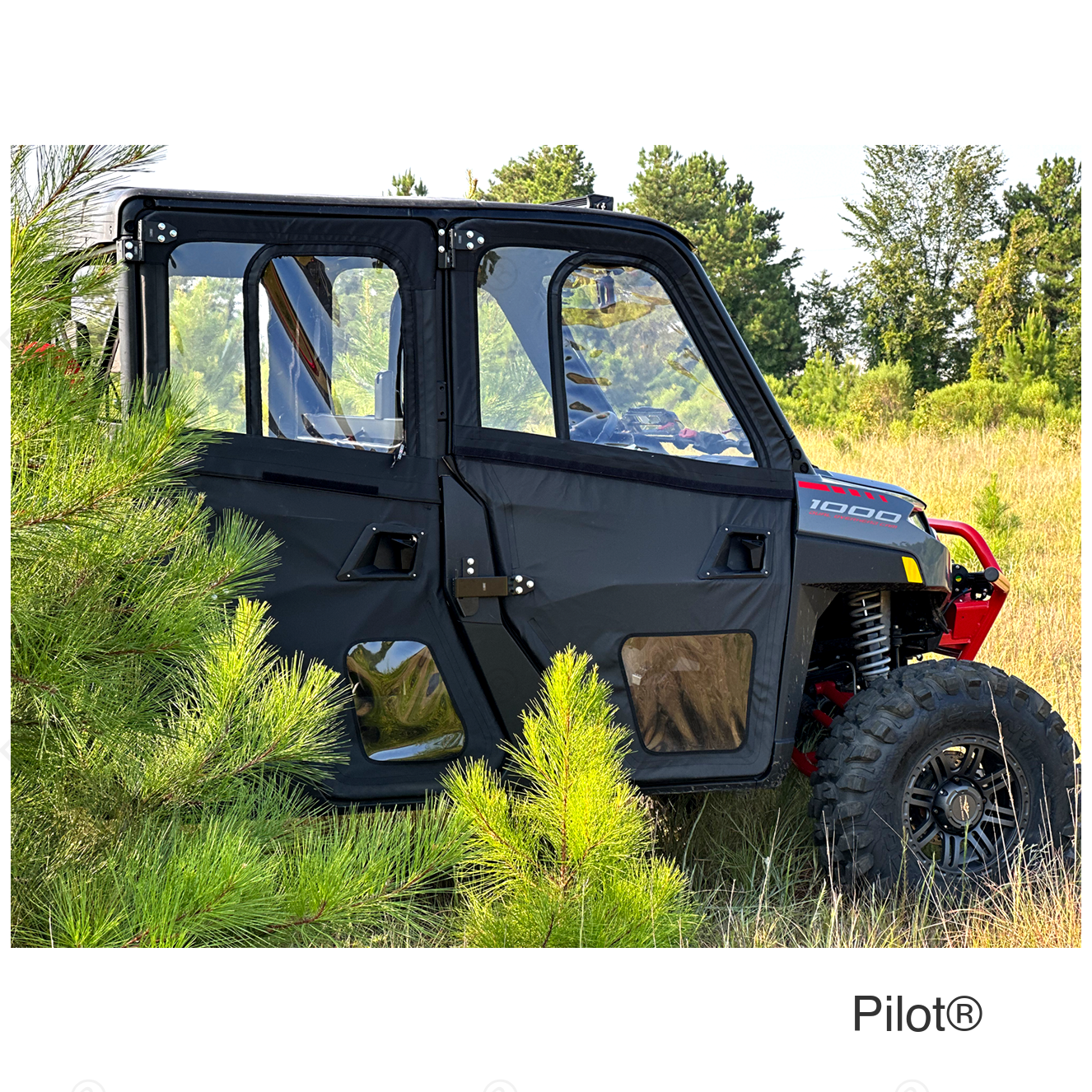 Framed Door Kit - Rear - Polaris - Ranger 1000 XP Crew